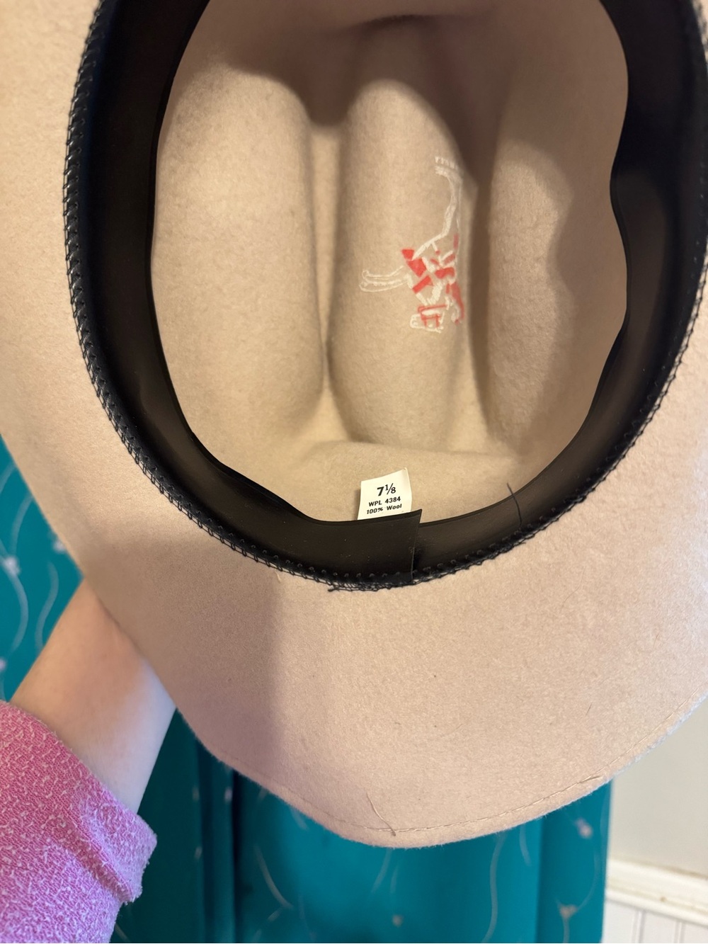 Vintage Authentic Cowboy Hat 7 1/8 Medium - Picture 15 of 16